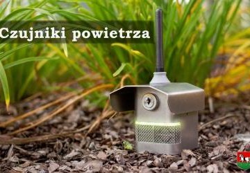 Czujniki powietrza w różnych rejonach miasta