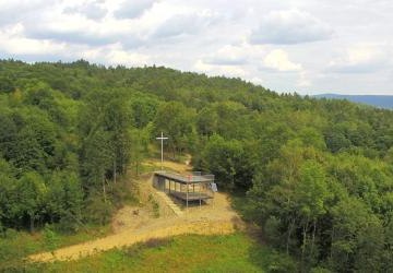 Platforma widokowa - wyznakowanie szlaku