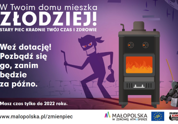 W Twoim domu mieszka złodziej! Kampania na rzecz czystego powietrza w Małopolsce
