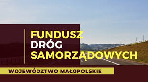 Dofinansowanie do budowy drogi gminnej w ramach Funduszu Dróg Samorządowych