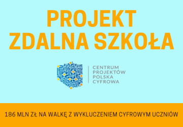 Sprzęt komputerowy w ramach projektu „Zdalna Szkoła”