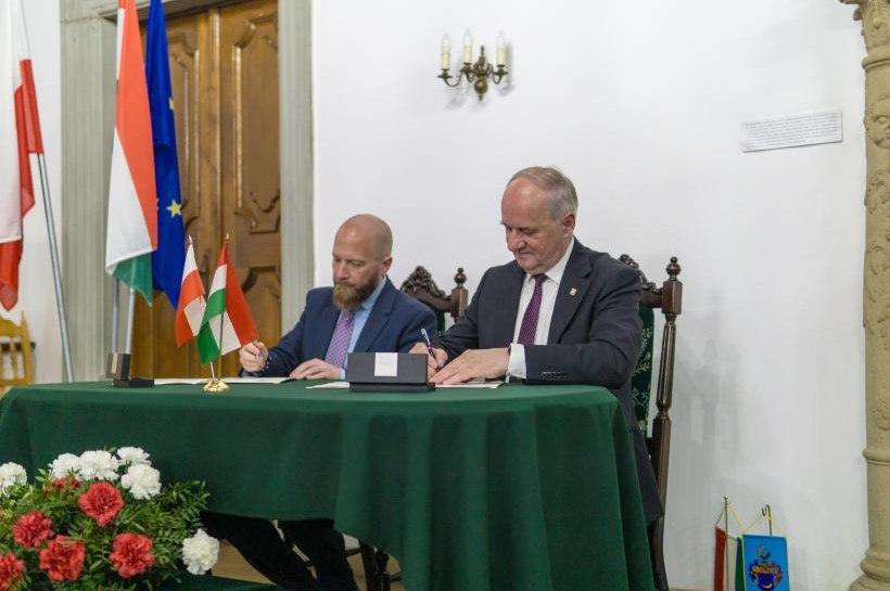 Odnowienie Umowy Partnerskiej pomiędzy Suchą Beskidzką a Jászberény
