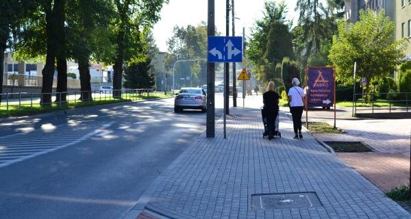 Chodnik przy ul. Mickiewicza został przebudowany