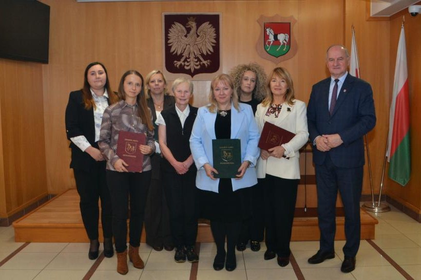 Burmistrz Miasta nagrodził nauczycieli