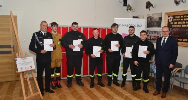 Garaż wyremontowany, druhowie przeszkoleni