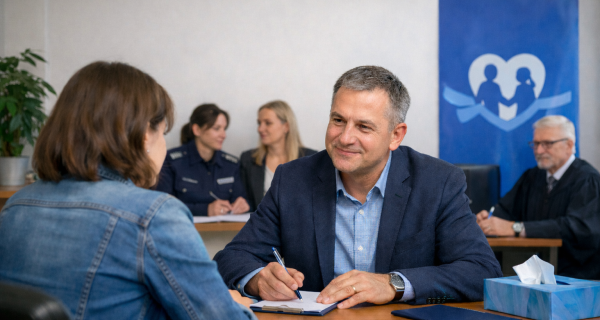 Trwa niebieski tydzień! Ofiary przestępstw mogą skorzystać z pomocy specjalistów