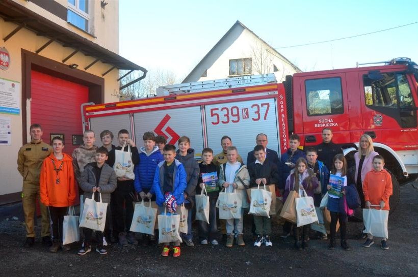Strażacka wiedza uczniów na wysokim poziomie