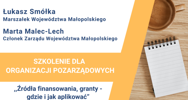 Bezpłatne szkolenie dla organizacji pozarządowych w Zamku Suskim