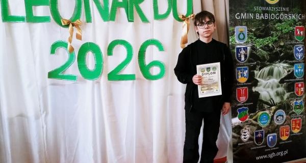 Robert Rusin laureatem Międzynarodowego Konkursu Wiedzy Ogólnej „Leonardo”