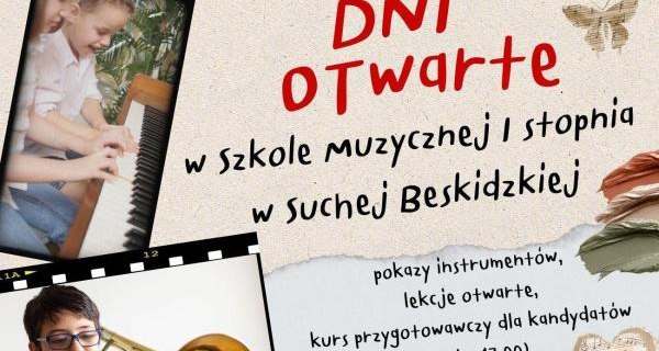 Dni Otwarte w Szkole Muzycznej I stopnia w Suchej Beskidzkiej
