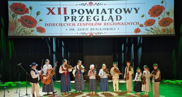 Sukces młodych artystów z Suchej Beskidzkiej na przeglądzie folklorystycznym