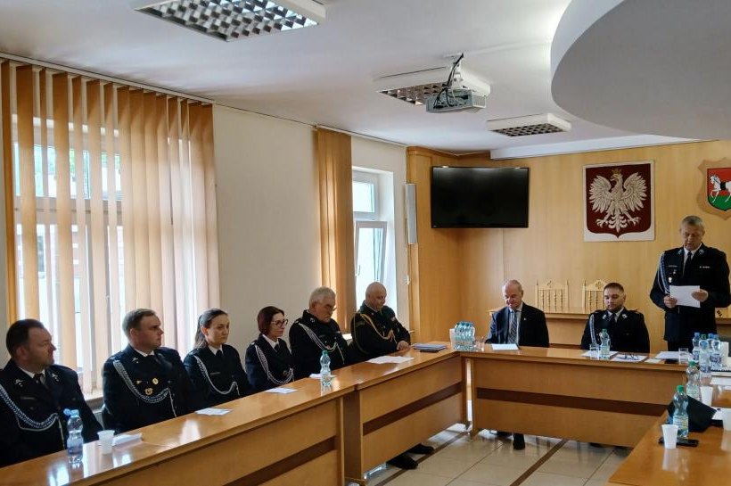 Zjazd strażaków ochotników w Suchej Beskidzkiej – wybrano nowe władze oddziału miejskiego