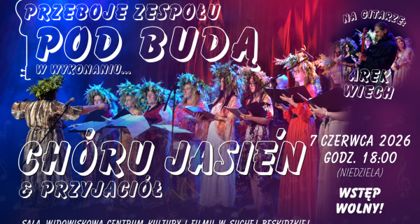 Muzyczna nostalgia i klasyka polskiej piosenki. Chór „Jasień” zaprasza na koncert z przebojami zespołu „Pod Budą”