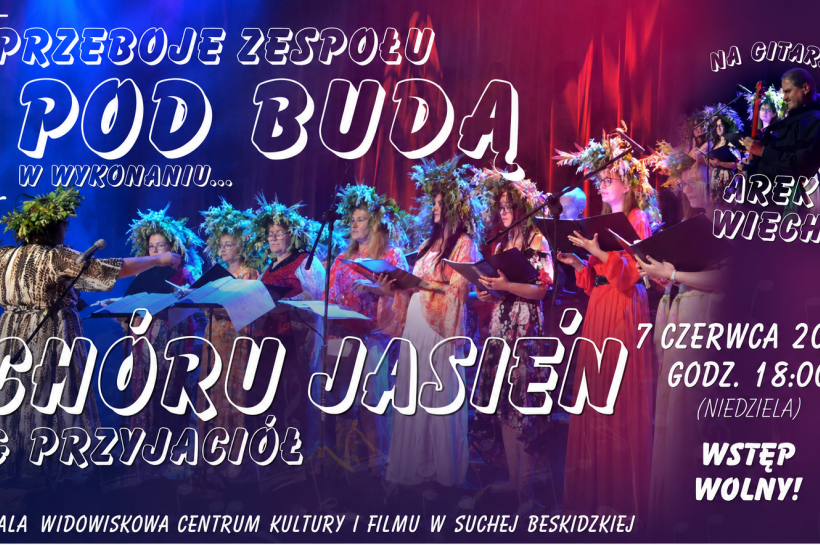 Muzyczna nostalgia i klasyka polskiej piosenki. Chór „Jasień” zaprasza na koncert z przebojami zespołu „Pod Budą”