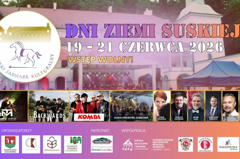 Dni Ziemi Suskiej 2026 – Tu trzeba być
