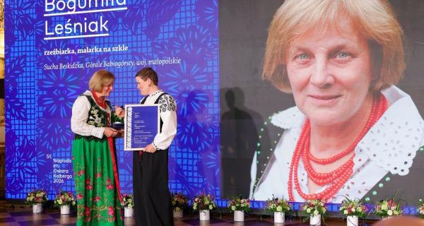 Bogumiła Leśniak laureatką Nagrody im. Oskara Kolberga