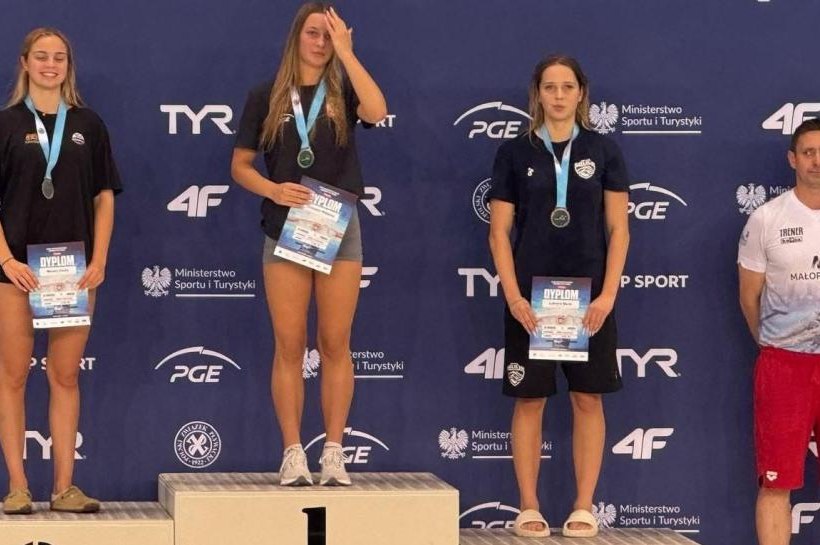 Wiktoria Gracjasz pływacką mistrzynią Polski