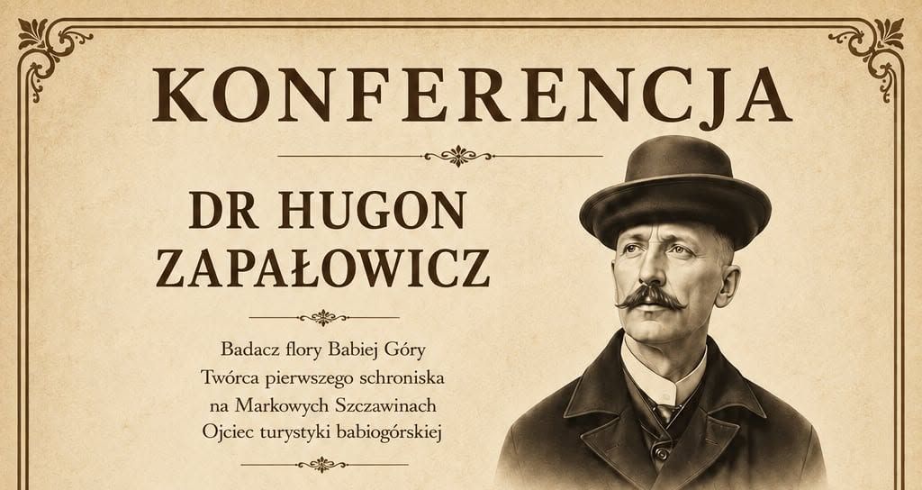 Hołd dla prekursora turystyki babiogórskiej Hugona Zapałowicza. Dwa dni spotkań, historii i górskich wędrówek