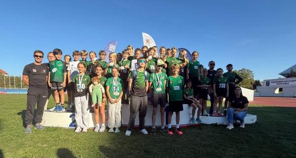 Młodzi lekkoatleci SKL Sucha Beskidzka z dziesięcioma medalami!