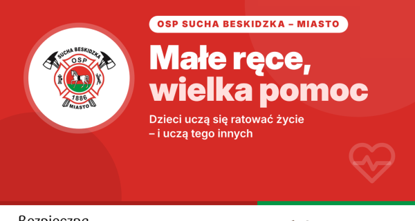 Zostań Małym Ratownikiem! Bezpłatny kurs pierwszej pomocy dla dzieci