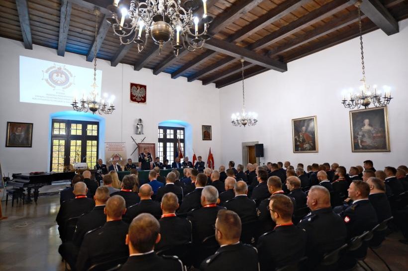 Zjazd Oddziału Powiatowego ZOSP RP w Zamku Suskim