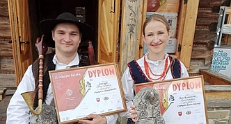 Duże Spinki Góralskie dla suskich muzyków ludowych